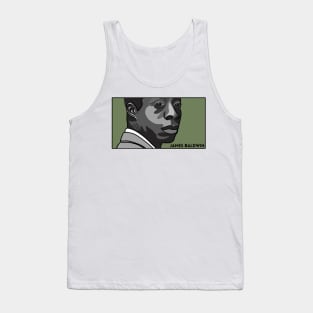 Portrait of James Baldwin Tank Top